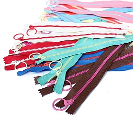 Polyester Closed End Zippers, for Purse Bags, Pencil Cases