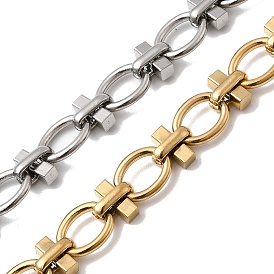 304 цепи овальные из нержавеющей стали, несварные, ионное покрытие (ip)