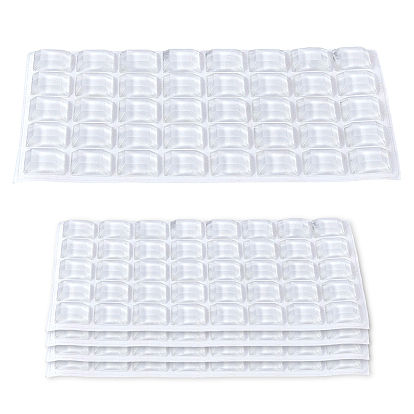 Самоклеящиеся наклейки для защиты ногтей EPDM, прозрачные