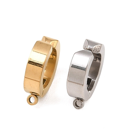 304 стали обруча серьги выводы из нержавеющей, с петлей