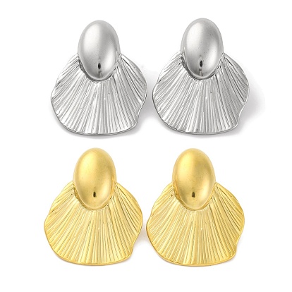 304 серьги-гвоздики из нержавеющей стали