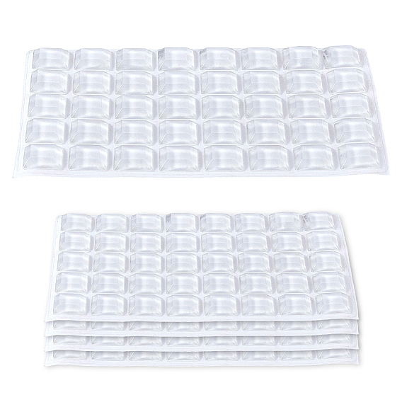 Самоклеящиеся наклейки для защиты ногтей EPDM, прозрачные