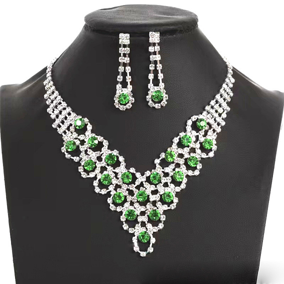 Комплекты из латунных цепочек с подвесками и серег-гвоздиков с цветочным узором