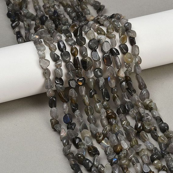 Природные лабрадорита бисер нитей, самородки, упавший камень