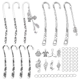 Наборы для самостоятельного изготовления подвесок из сплава морских животных