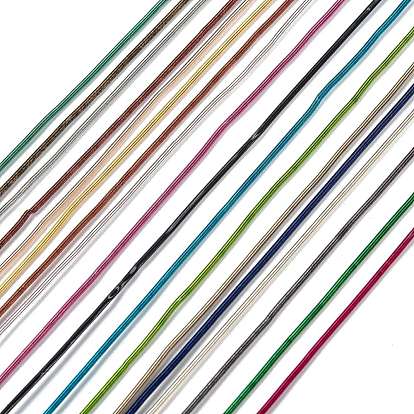 Французская проволока каркасная проволока, гибкий медный провод, металлизированная нить для вышивания и изготовления украшений