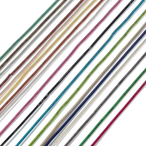 Французская проволока каркасная проволока, гибкий медный провод, металлизированная нить для вышивания и изготовления украшений