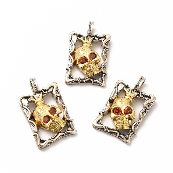 Стойка металлическая латунная микропрофилированная кубическая циркония подвески, долговечный, без свинца и без кадмия, реальный 18 k позолоченный, прямоугольные