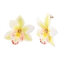 Cloth Flower Stud Earrings