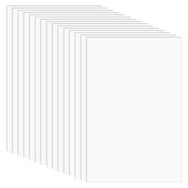 15Sheets PVC Foam Boards, for Presentations, School, Office & Art Projects, Rectangle