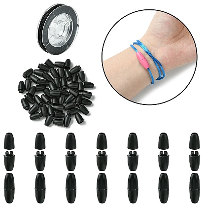 Набор для поиска ювелирных изделий своими руками, включая пластиковые застежки, нейлоновые нити