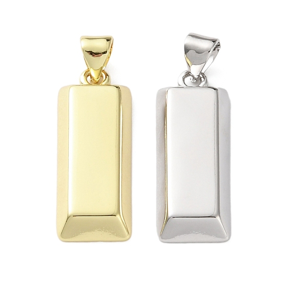 Латунные подвески, прямоугольник амулеты