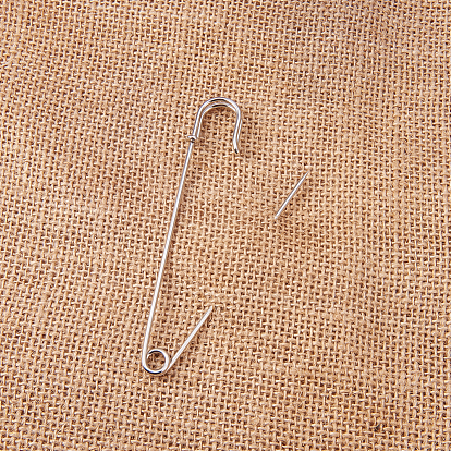 Iron Safety Pins, Brooch Findings, Lead Free & Nicte Free