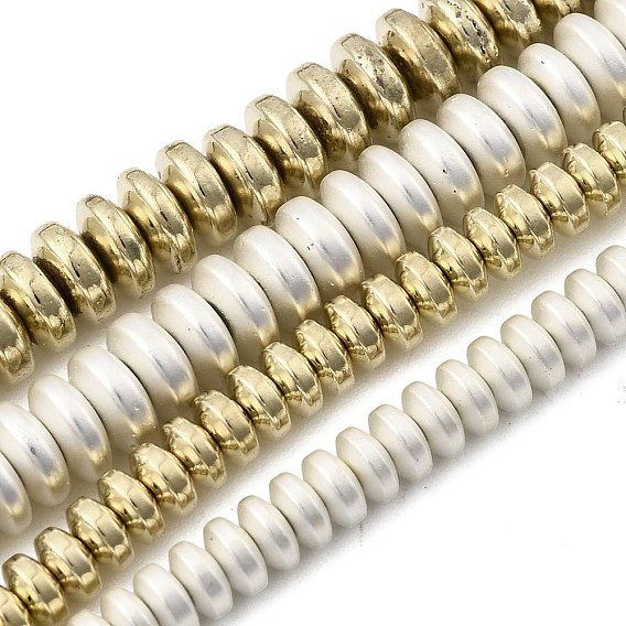 Гальванические нити из синтетических немагнитных гематитовых бусин, диск