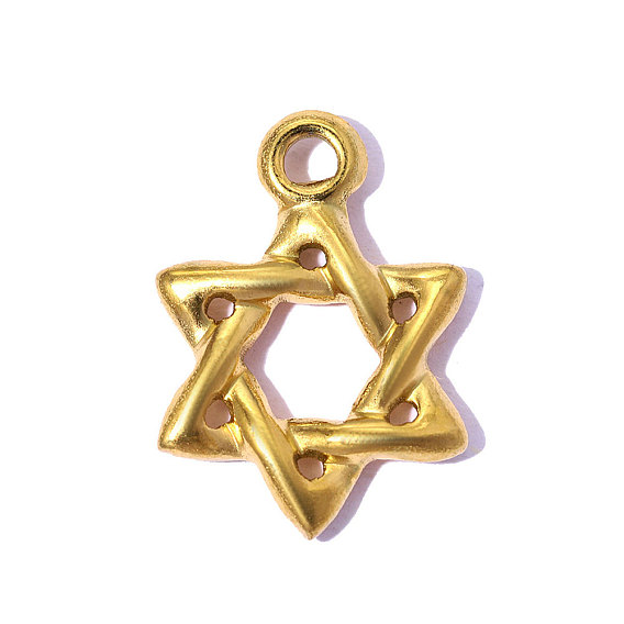 304 подвески из нержавеющей стали, звезда Дэвида Шарма