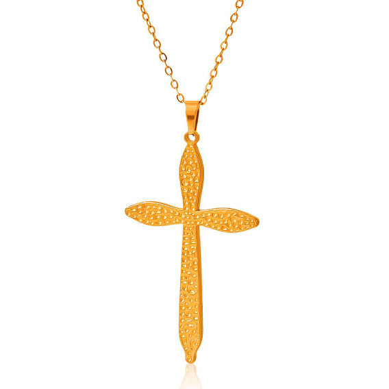 304 текстурированные крестики из нержавеющей стали для женщин