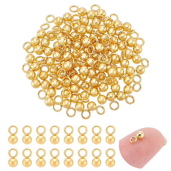 100 шт. 201 подвески из нержавеющей стали, шарм