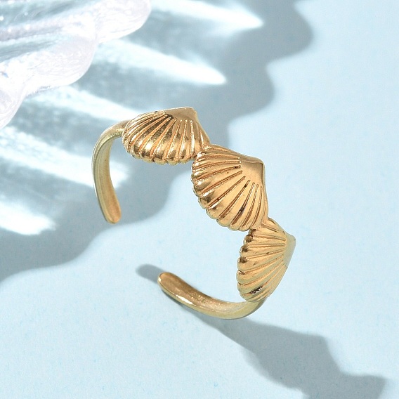 304 из нержавеющей стали манжеты кольца, формы раковины, ионное покрытие (ip)