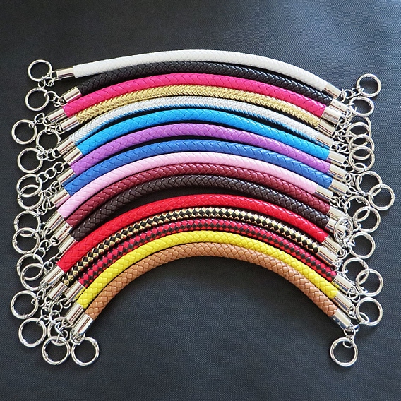 Плетеные ручки для сумок из искусственной кожи, аксессуары для замены сумок