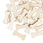 Wood Slices Cabochons, Bone