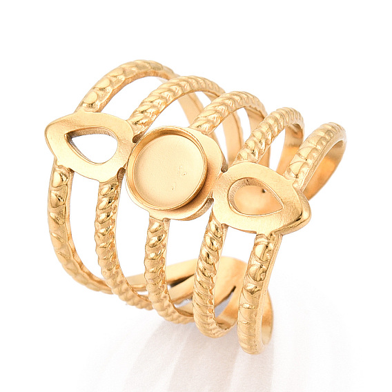 304 компоненты манжетного кольца из нержавеющей стали, установка круглого кольца, ионное покрытие (ip)