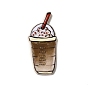 Double-sided Printed Acrylic Pendants, Drink Cup Charm
