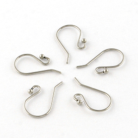 201 Stainless Steel Earring Hooks, Ear Wire