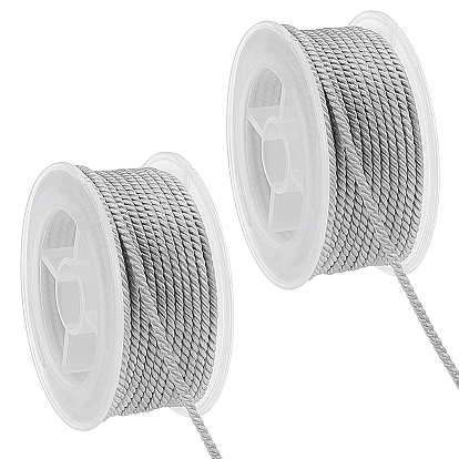 Нейлоновый миланский шнур, витой круглый шнур, для diy craft