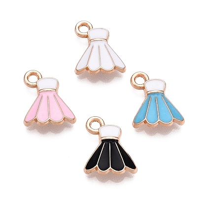 Сплав эмали прелести, без свинца и без кадмия, платье очарование, золотые