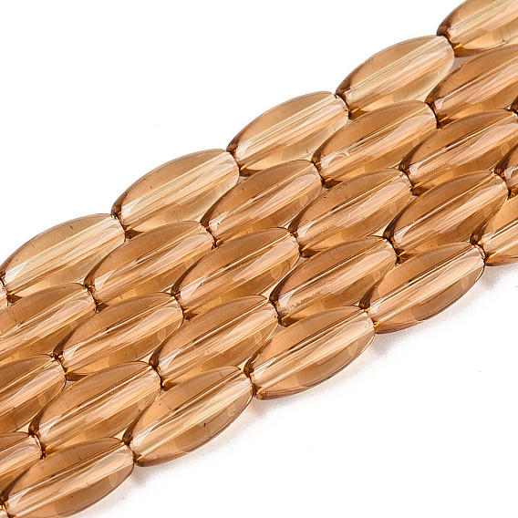 Прозрачные стеклянные бусины, рис