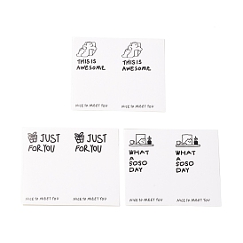 Rectangle Present Stickers,  Adhesive Label Stickers, for Gift Decoration