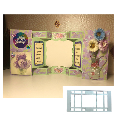 Углеродистая сталь разрезает трафареты, для diy scrapbooking / фотоальбом, декоративная тисняющая бумажная карточка