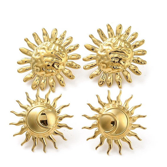 Серьги нержавеющей стали, солнце