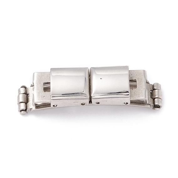 Smooth Surface 201 Stainless Steel Watch Band Clasps