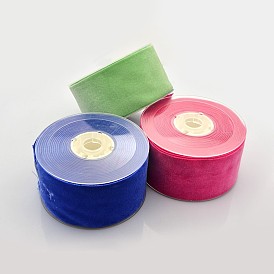 Polyester Velvet Ribbon, for Gift Packing and Festival Decoration