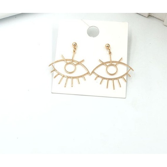 Alloy Ear Studs, Dangle Earrings, Eye