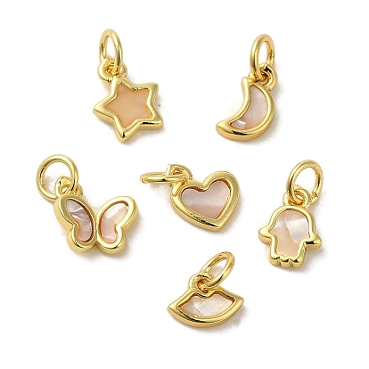 Латунные подвески, без кадмия, без никеля и без свинца, с оболочкой, реальный 18 k позолоченный