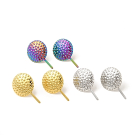 304 Stainless Steel Lollipop Stud Earrings for Women