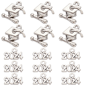 100 шт 2 стили сплава подвески в тибетском стиле