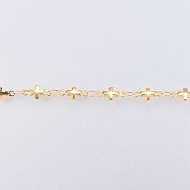 Ионное покрытие вручную (ip) 304 прутковые цепи из нержавеющей стали, пайки, с катушкой, крестик