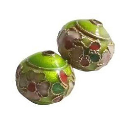 Handmade Cloisonne Beads, Lantern