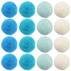 40шт 4 цвета шерстяные войлочные шарики, Pom Pom шары, для декоративных украшений diy