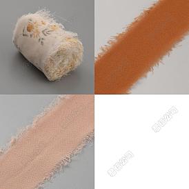 Polyesterband, Rohkantiges Band, für Hochzeitseinladungen, Blumensträuße, Geschenkpapier