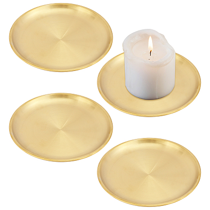 201 пластины для ювелирных изделий из нержавеющей стали, плоско-круглые