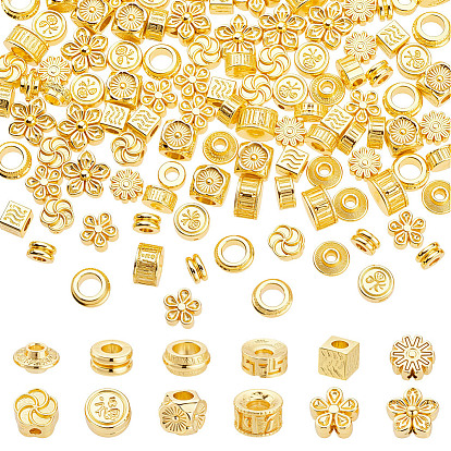 120шт 12 стили бусины из сплава, для изготовления ювелирных изделий