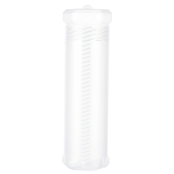 Portable Transparent PP Retractable Pen Holder, Column
