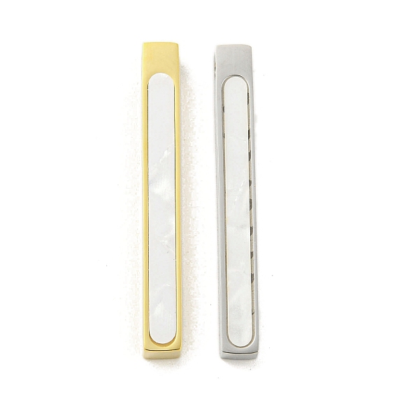 Акриловые подвески, с 304 фурнитурой из нержавеющей стали, прямоугольные