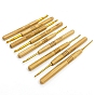 Aluminum Crochet Hooks Needles, with Bamboo Handle, for Braiding Crochet Sewing Tools