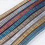 PVD Vacuum Plating Electroplate Non-magnetic Synthetic Hematite Beads Strands, Grade A, Square