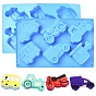 Car Theme Cake Ice Silicone Molds